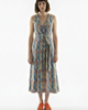 Ace & Jig Ace & Jig Callie Sleeveless Belted V-neck Dress - 1