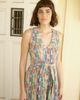 Ace & Jig Ace & Jig Callie Sleeveless Belted V-neck Dress - 2