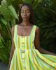Ace & Jig Ace & Jig Ginger Button Front Ankle Length Dress - 4