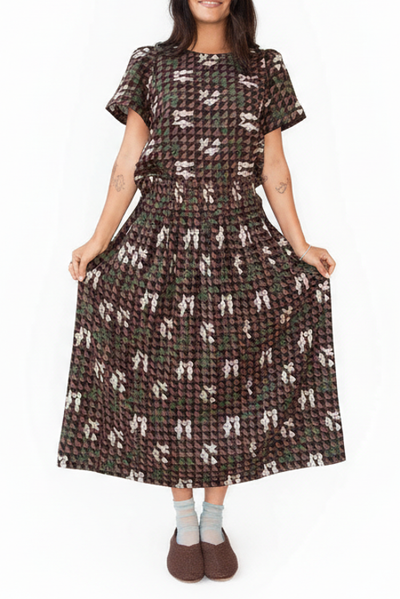 Ace & Jig Ace & Jig Rara Reversible Midi Skirt