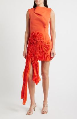 Acler Acler Aberleigh Drape Cocktail Minidress