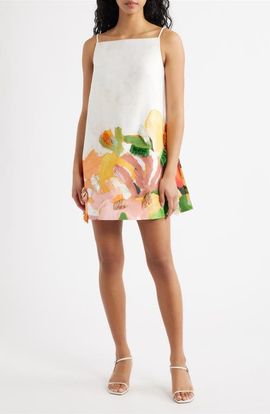 Acler Acler Java Floral Print Minidress
