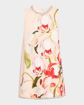 Acler Anglesey Embellished Mini Dress