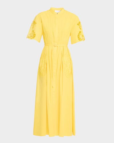 Acler Balwest Embroidered Maxi Dress