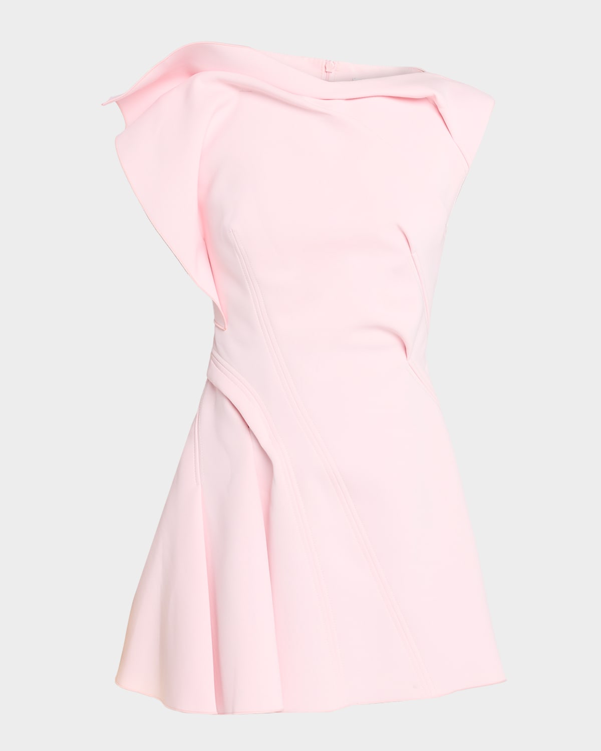 Acler Borra Sculptural Mini Dress