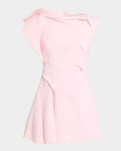 Acler Borra Sculptural Mini Dress