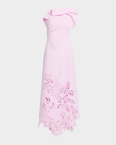 Acler Lessonall Embroidered Maxi Dress