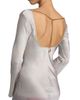 Acler Women's Callaly Swan Satin Scoopneck Maxi Dress - 6