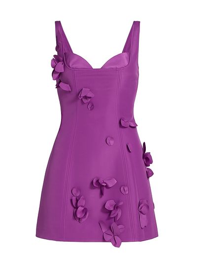 Acler Women's Eskett 3D Floral Minidress