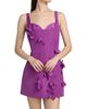 Acler Women's Eskett 3D Floral Minidress - 3