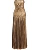Acler Women's Fintry Metallic Pleated Gown - 8