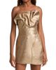 Acler Women's Finwood Metallic Minidress - 3