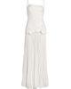 Acler Women's Forever Young Avision Floral Appliqué Pleated Maxi Dress - 1
