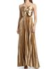 Acler Women's Forever Young Pullford Metallic Pleated Gown - 3