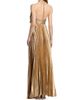 Acler Women's Forever Young Pullford Metallic Pleated Gown - 5
