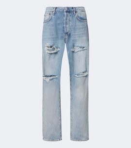 Acne Studios Acne Studios 1996 distressed straight jeans