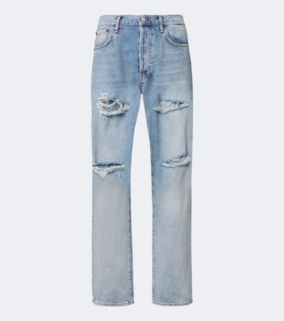 Acne Studios Acne Studios 1996 distressed straight jeans