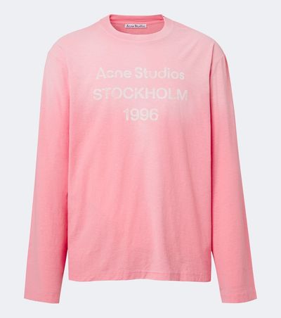 Acne Studios Acne Studios 1996 logo cotton-blend jersey T-shirt
