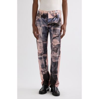 Acne Studios Acne Studios 1996M Trompe l'Oeil Straight Leg Jeans