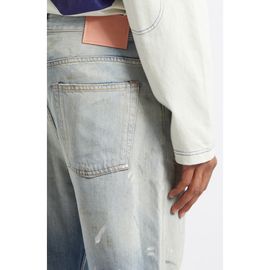 Acne Studios Acne Studios 2021 Trafalgar Paint Slatter Wide Leg Jeans