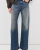 Acne Studios Acne Studios 2021F Regular Fit Jeans Mid Blue - 2