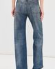 Acne Studios Acne Studios 2021F Regular Fit Jeans Mid Blue - 3