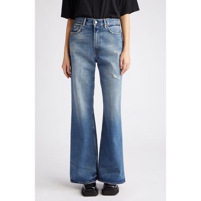 Acne Studios Acne Studios 2022 Organic Cotton Denim Wide Leg Jeans