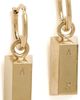 Acne Studios Acne Studios Aldar Earrings Semi Matte Gold One - 1
