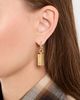 Acne Studios Acne Studios Aldar Earrings Semi Matte Gold One - 3