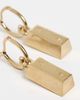 Acne Studios Acne Studios Aldar Earrings Semi Matte Gold One - 4