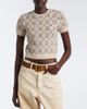 Acne Studios Acne Studios Argyle cotton-blend bouclé sweater - 2