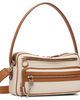 Acne Studios Acne Studios Beige & Brown Camero Party Canvas Bag - 2