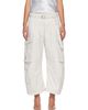 Acne Studios Acne Studios Beige Belt Cargo Pants - 1