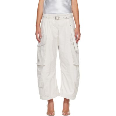 Acne Studios Acne Studios Beige Belt Cargo Pants
