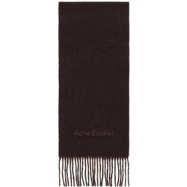 Acne Studios Acne Studios Beige Fringed Wool Scarf