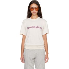 Acne Studios Acne Studios Beige Graphic T-shirt