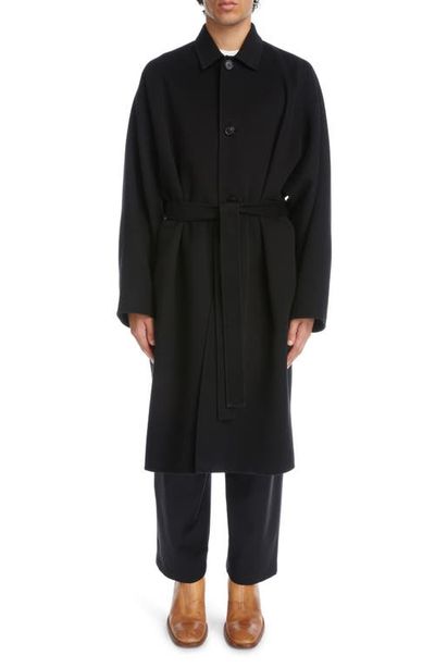 Acne Studios Acne Studios Belted Double Face Wool Coat