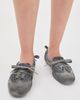 Acne Studios Acne Studios Bilaria Tumbled Suede Ballet Sneakers Multi Grey - 3