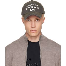 Acne Studios Acne Studios Black '1996' Logo Baseball Cap