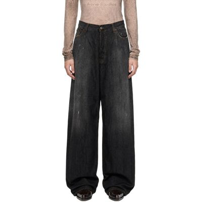 Acne Studios Acne Studios Black 2023 U Loose Fit Jeans