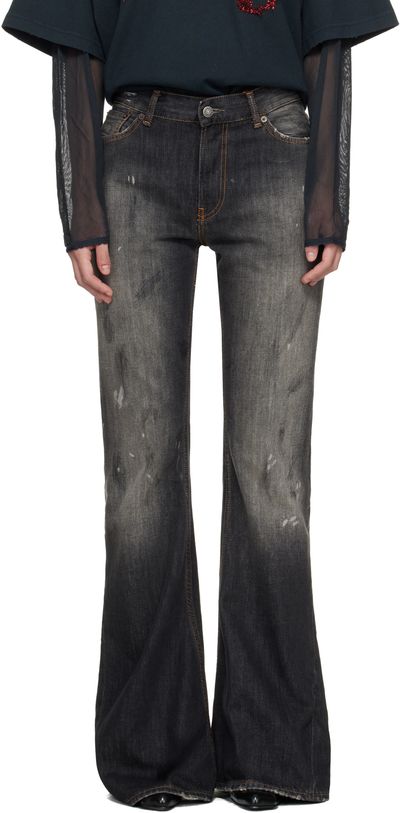 Acne Studios Acne Studios Black 2025F Fitted Jeans