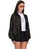Acne Studios Acne Studios Black Blouson Leather Jacket - 2