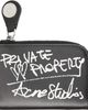 Acne Studios Acne Studios Black Compact Zip Wallet - 1