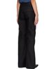 Acne Studios Acne Studios Black Cotton Satin Cargo Trousers - 3
