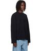 Acne Studios Acne Studios Black Embroidered Logo T-shirt - 2