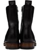Acne Studios Acne Studios Black Leather Ankle Boot - 2