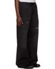 Acne Studios Acne Studios Black Paint Splatter Drawstring Trousers - 2