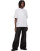 Acne Studios Acne Studios Black Paint Splatter Drawstring Trousers - 4
