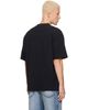 Acne Studios Acne Studios Black Piqué Logo T-shirt - 3