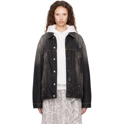 Acne Studios Acne Studios Black Robert Trafalgar Denim Jacket